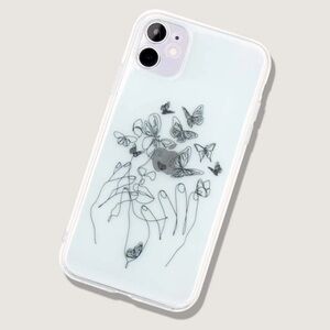 Abstract butterfly phone case - NWT